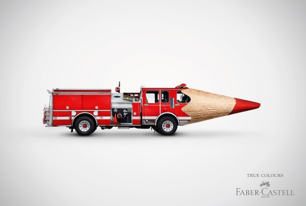 faber castel true colors, carros de bombeiros faber castel true colors, carros de bombeiros