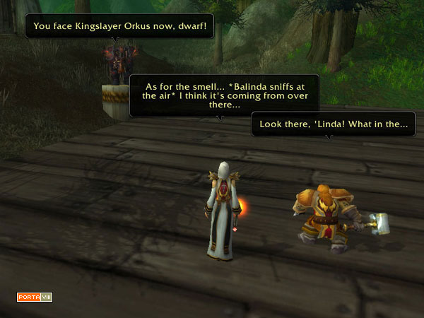 *gurgle* help! *gurgle*