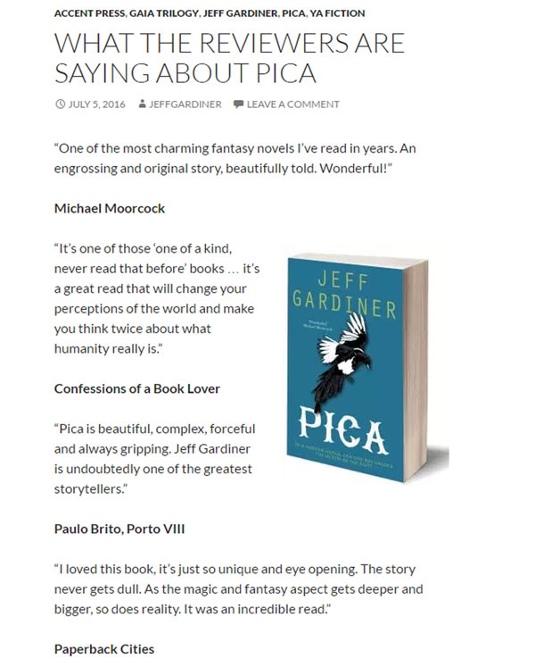 what the reviewers are saying about pica